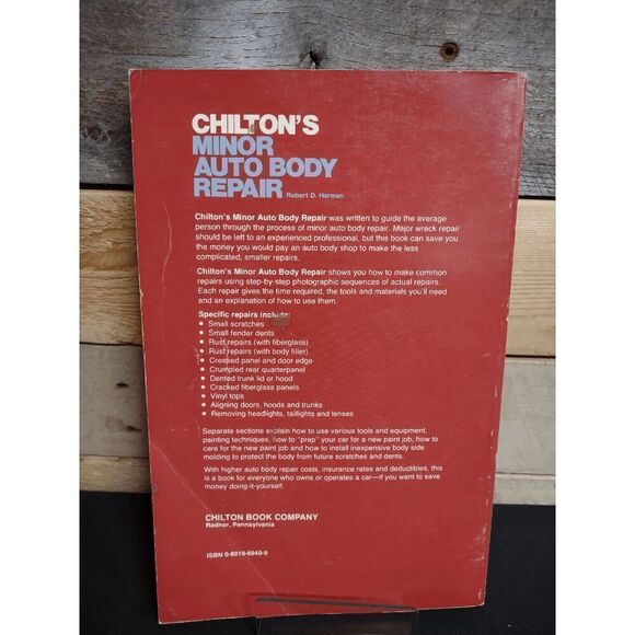 Chilton's Minor Auto Body Repair 2nd Edition by Robert D. Harman ISBN 0801969409 - Picture 2 of 2